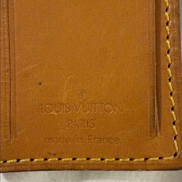 Louis Vuitton luggage tag - Picture 3 of 3